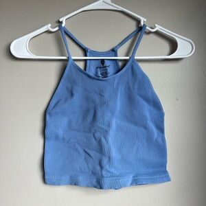 Free people high neck workout top